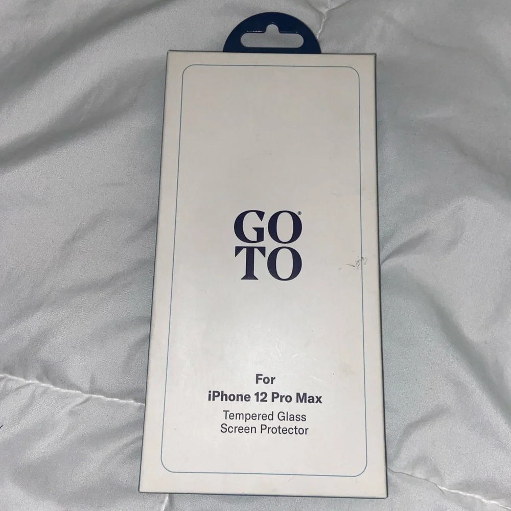 iPhone 12 Pro Tempered y2k Glass screen protector new phone case still in box